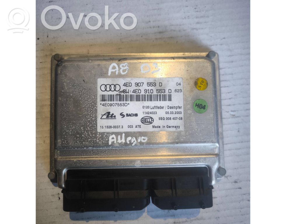 Audi A8 S8 D3 4E Suspension control unit/module 