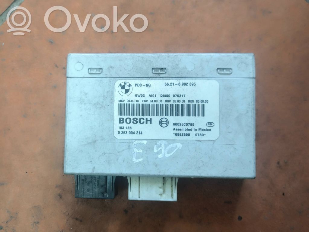 BMW 3 E90 E91 Unité de commande, module PDC aide au stationnement 