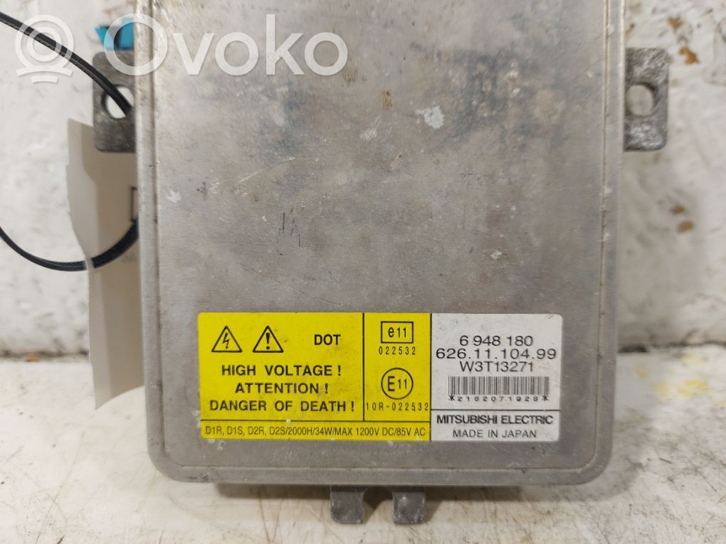 Unidad de control/módulo de los faros xenón   6948180,6948180,6261110499,30744459,6261110499,W3T13271