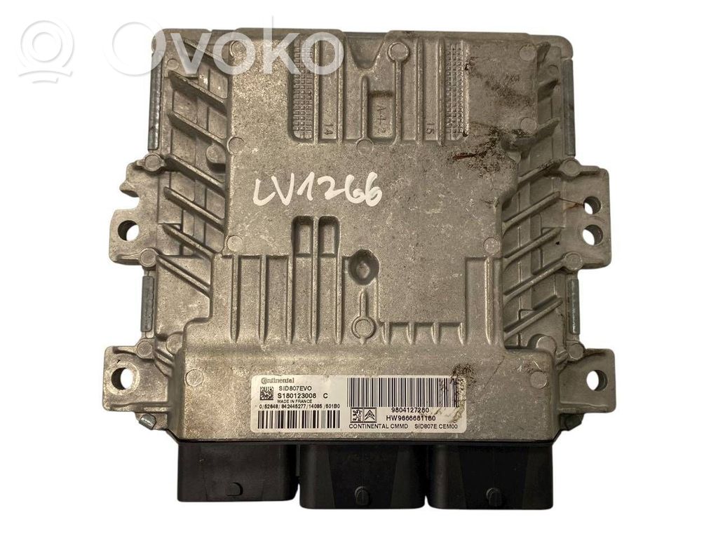 Peugeot 3008 I Engine control unit/module 