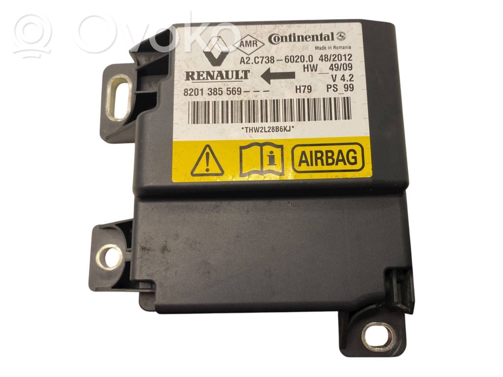Dacia Duster Airbag control unit/module 
