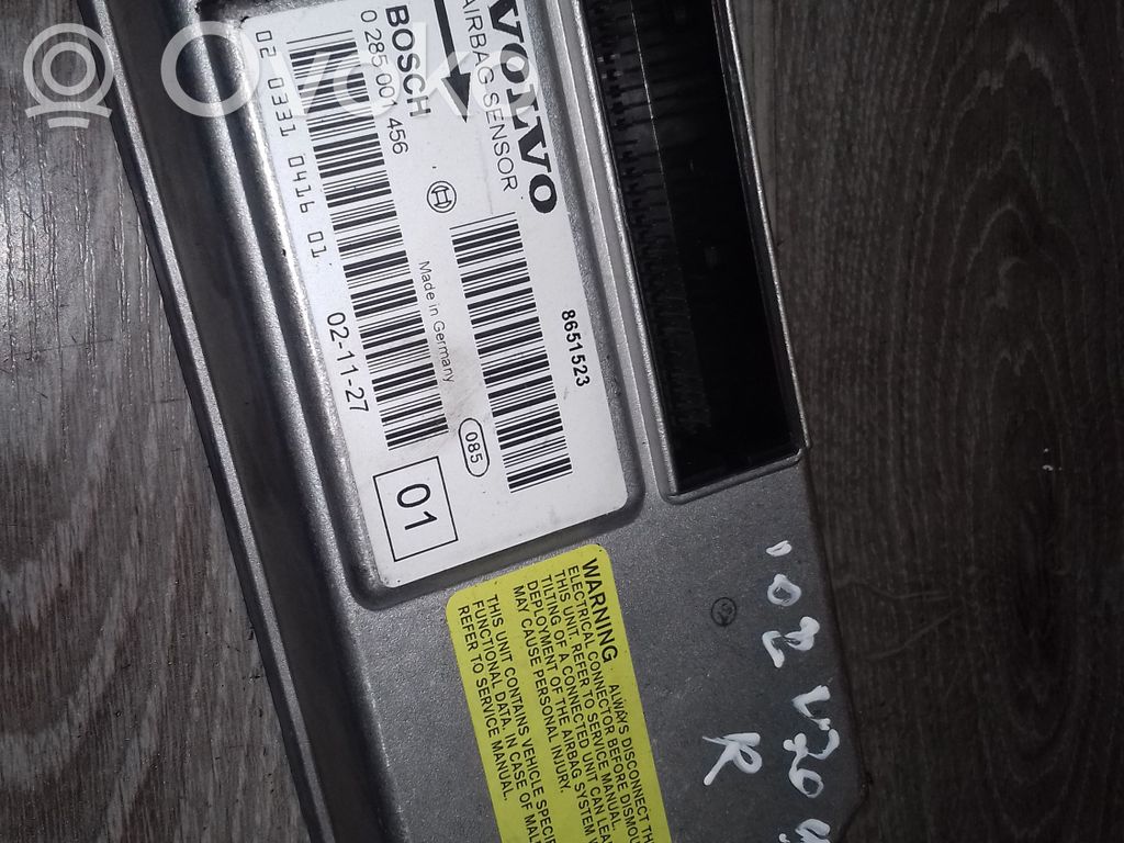 Airbag control unit/module   0285001456,8651523