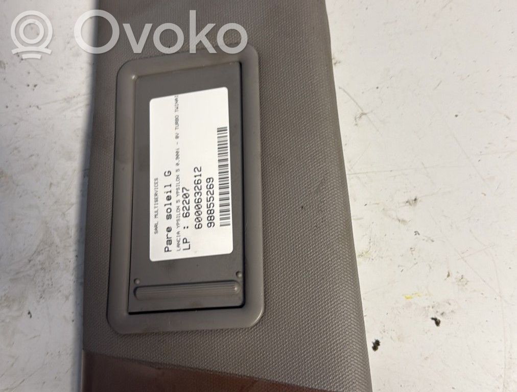 Lancia Ypsilon Sun visor 