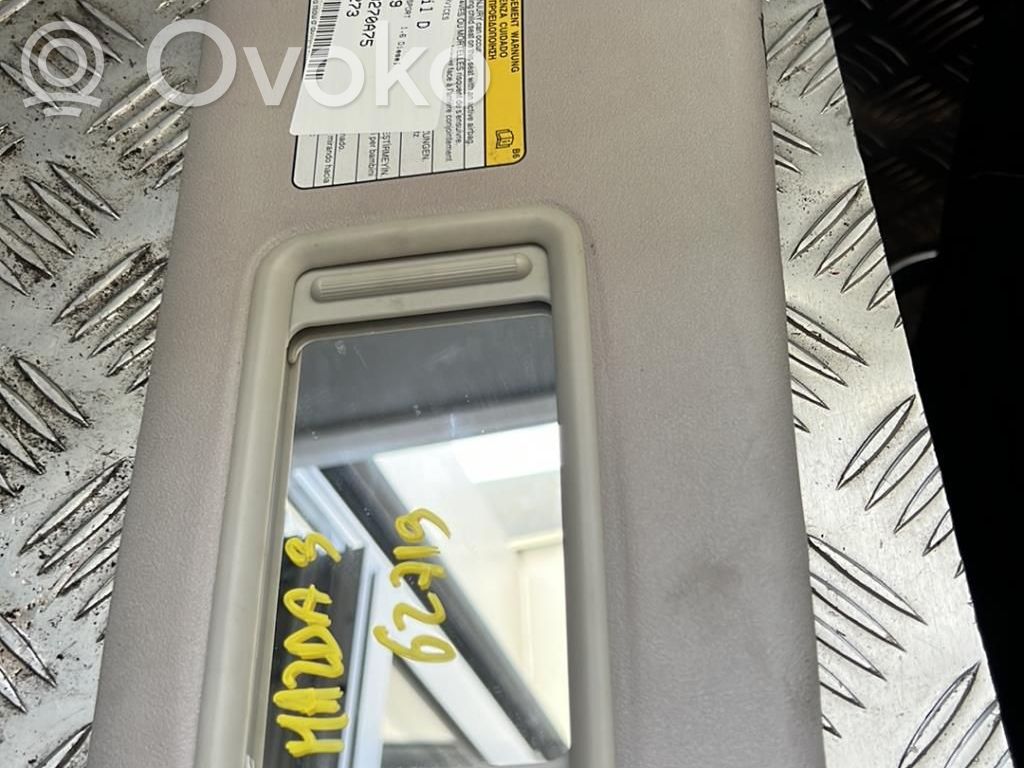 Mazda 3 II Sun visor 