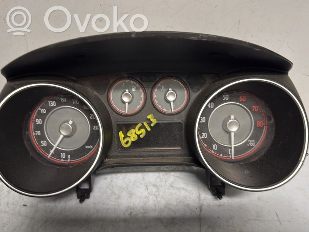 Fiat Punto (199) Licznik / Prędkościomierz 