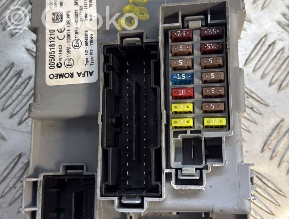 Alfa Romeo Mito Engine control unit/module 