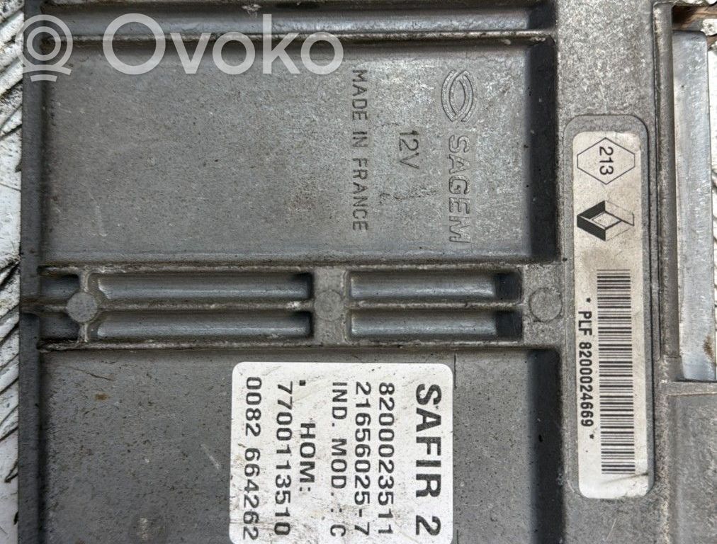 Engine control unit/module   8200024669