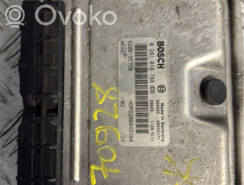 Renault Clio II Engine control unit/module 