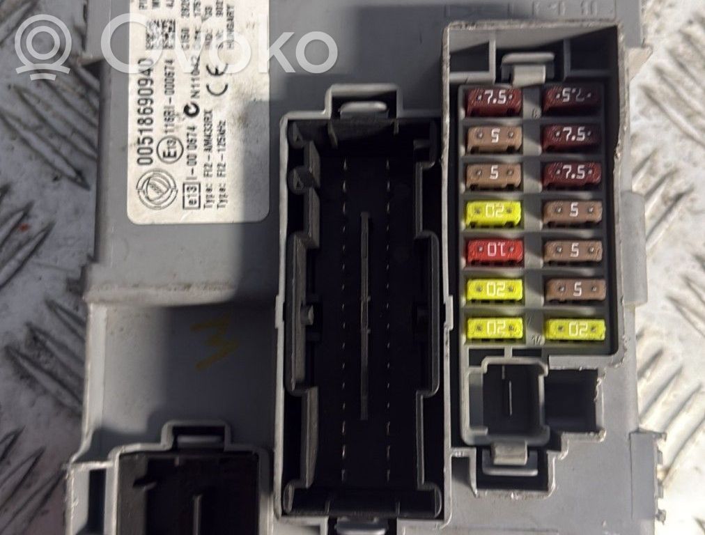 Fiat Punto Evo Unité de contrôle BSM 