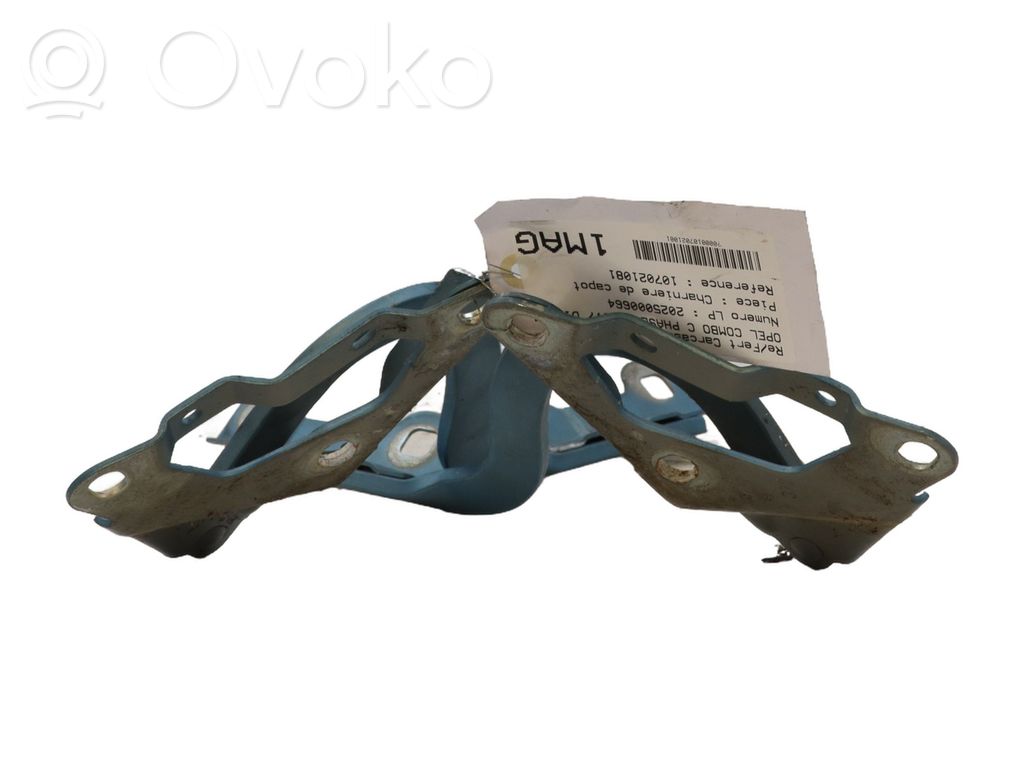 Opel Combo C Zawiasy pokrywy / maski silnika 