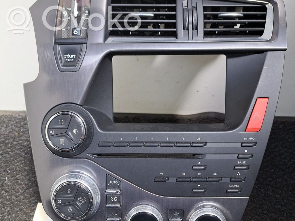 Citroen DS5 Climate control unit 