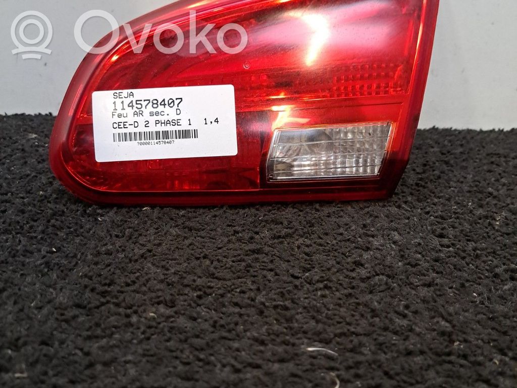 KIA Ceed Tailgate rear/tail lights 