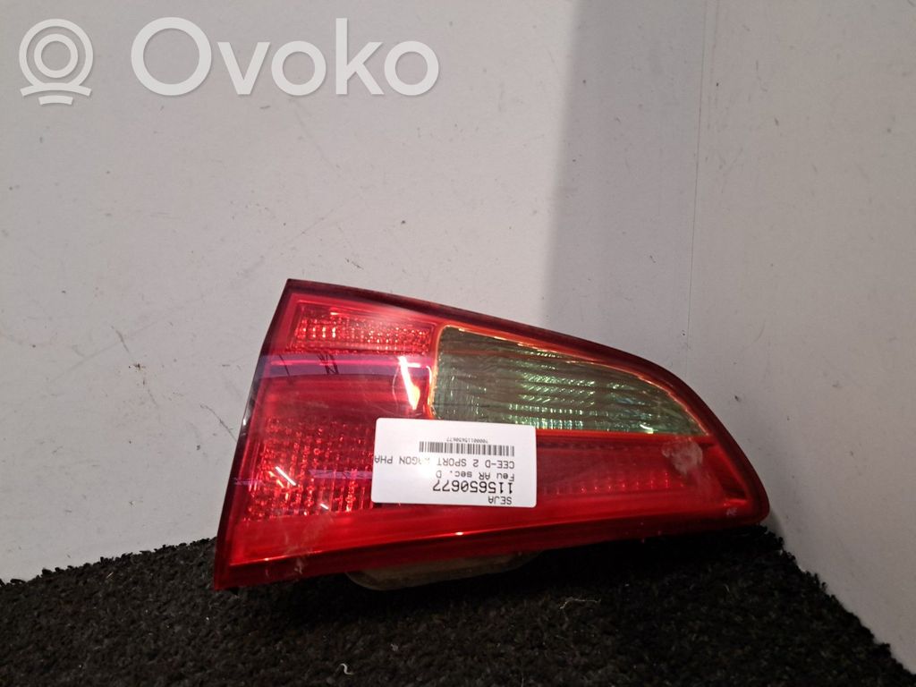 KIA Ceed Tailgate rear/tail lights 