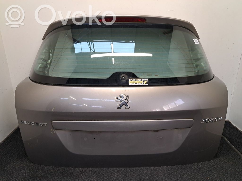 Peugeot 308 Aizmugurējais pārsegs (bagāžnieks) 