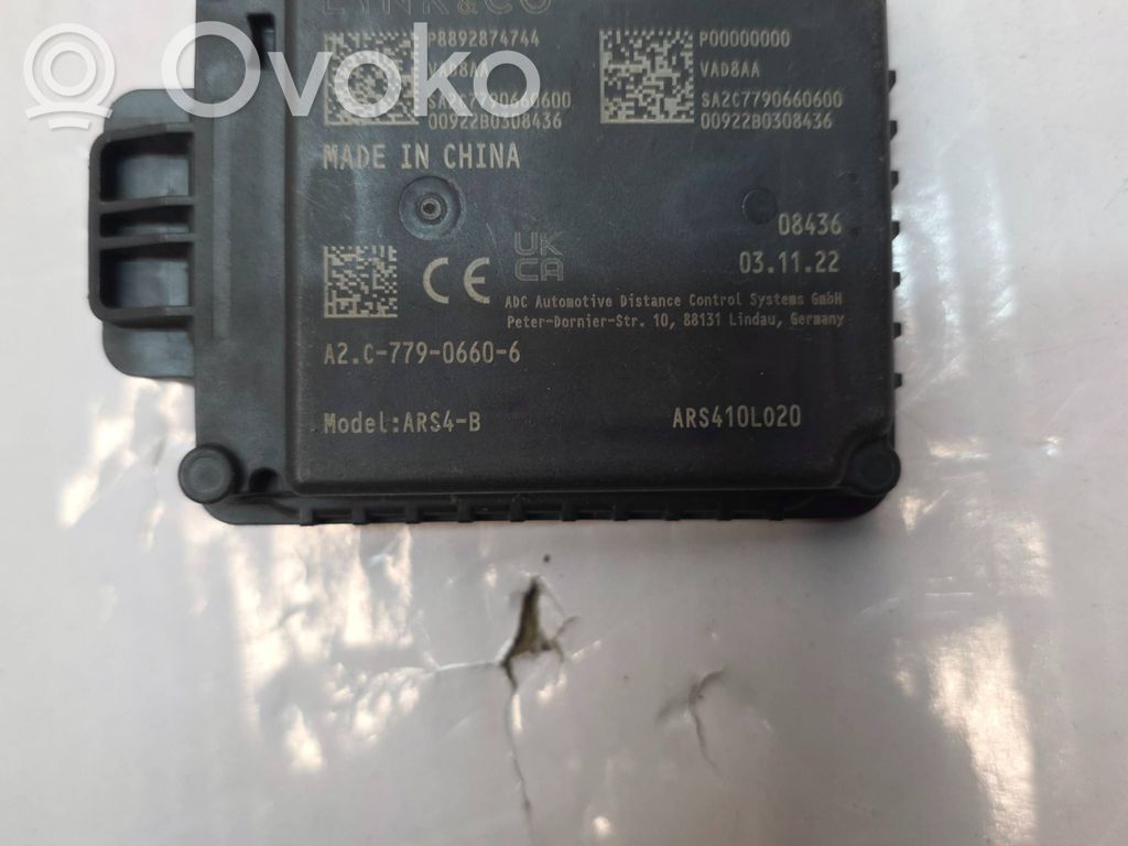 Lynk & co 03 Sensor de radar Distronic 