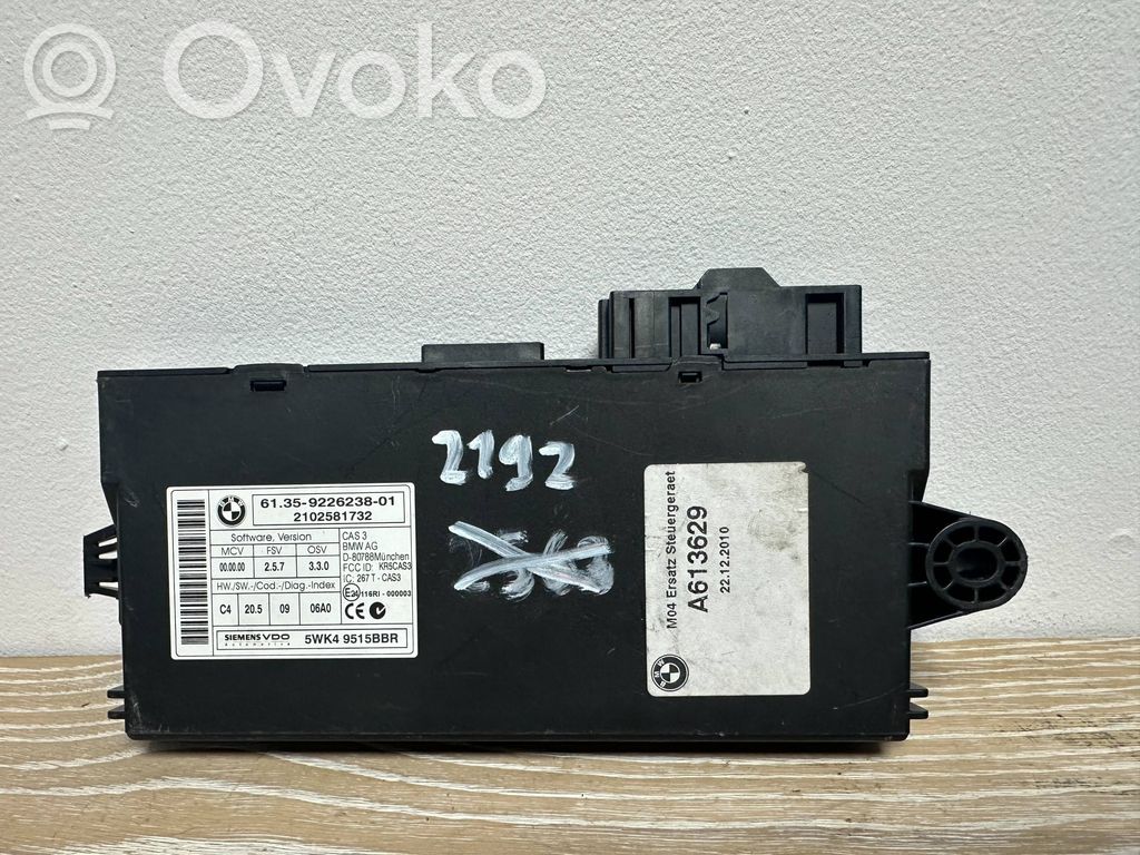 Engine ECU kit and lock set   9226238,22122010