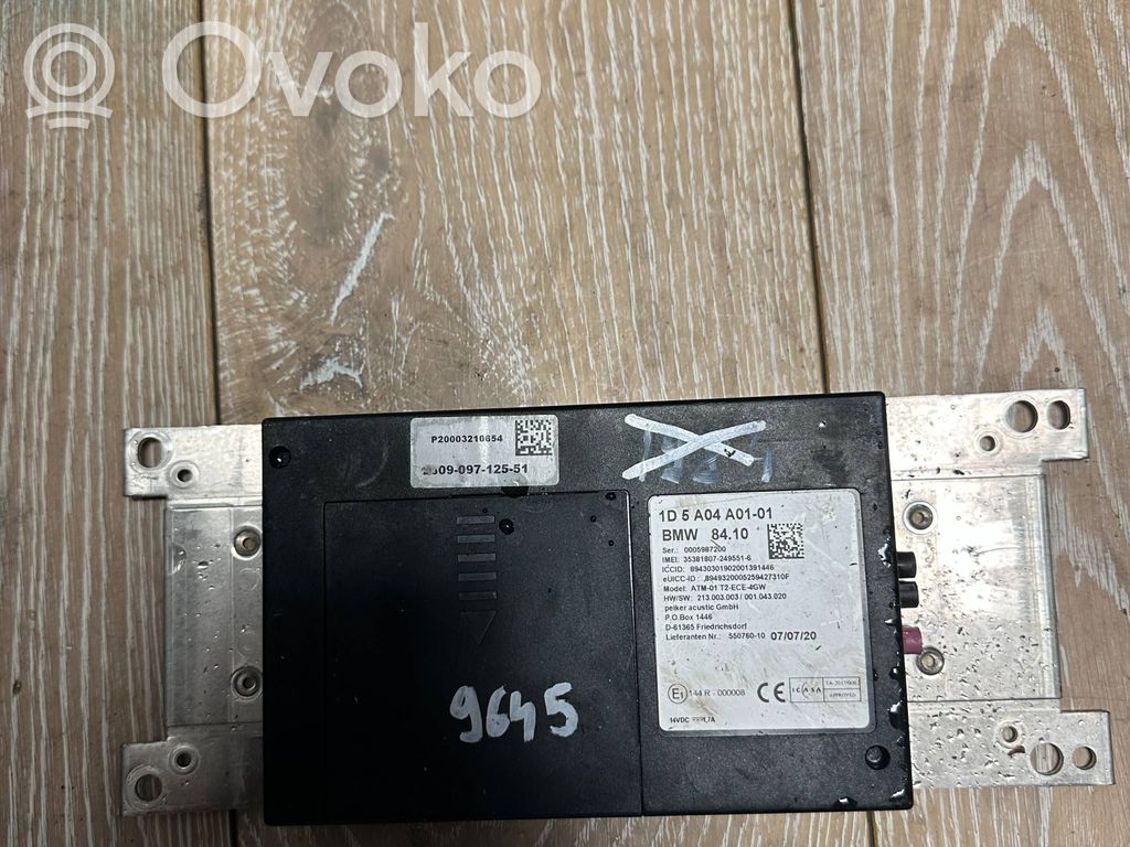 BMW 3 F30 F35 F31 Модуль «Bluetooth» 