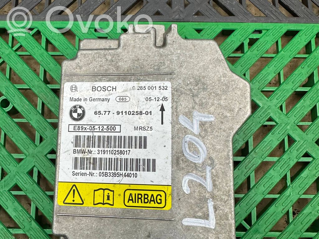 Airbag control unit/module   0285001532,05B3395H44010,9110258,319110258017