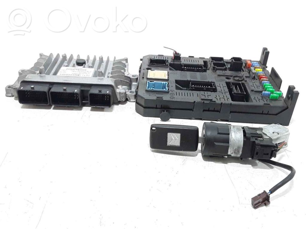 Citroen C5 Engine ECU kit and lock set 