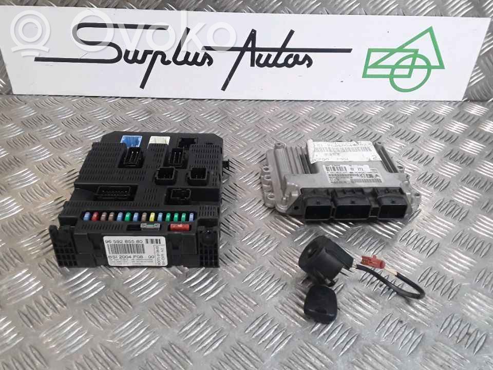 Peugeot 207 Engine ECU kit and lock set 