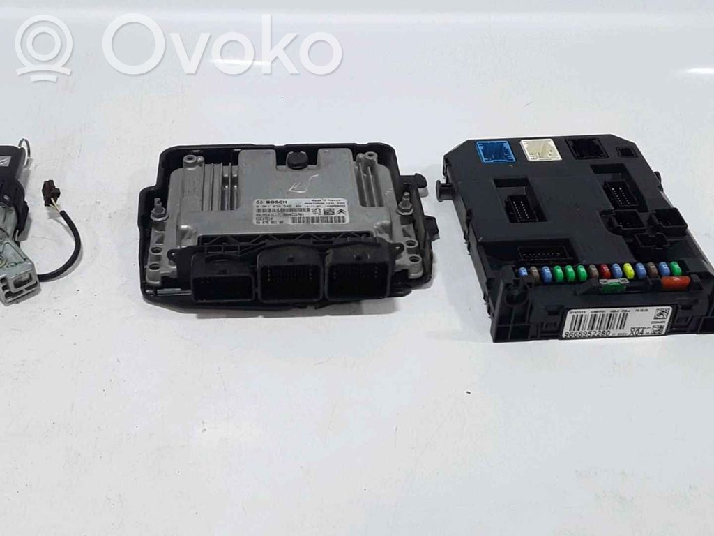 Citroen C3 Kit cu ECU motor și set închidere uși 