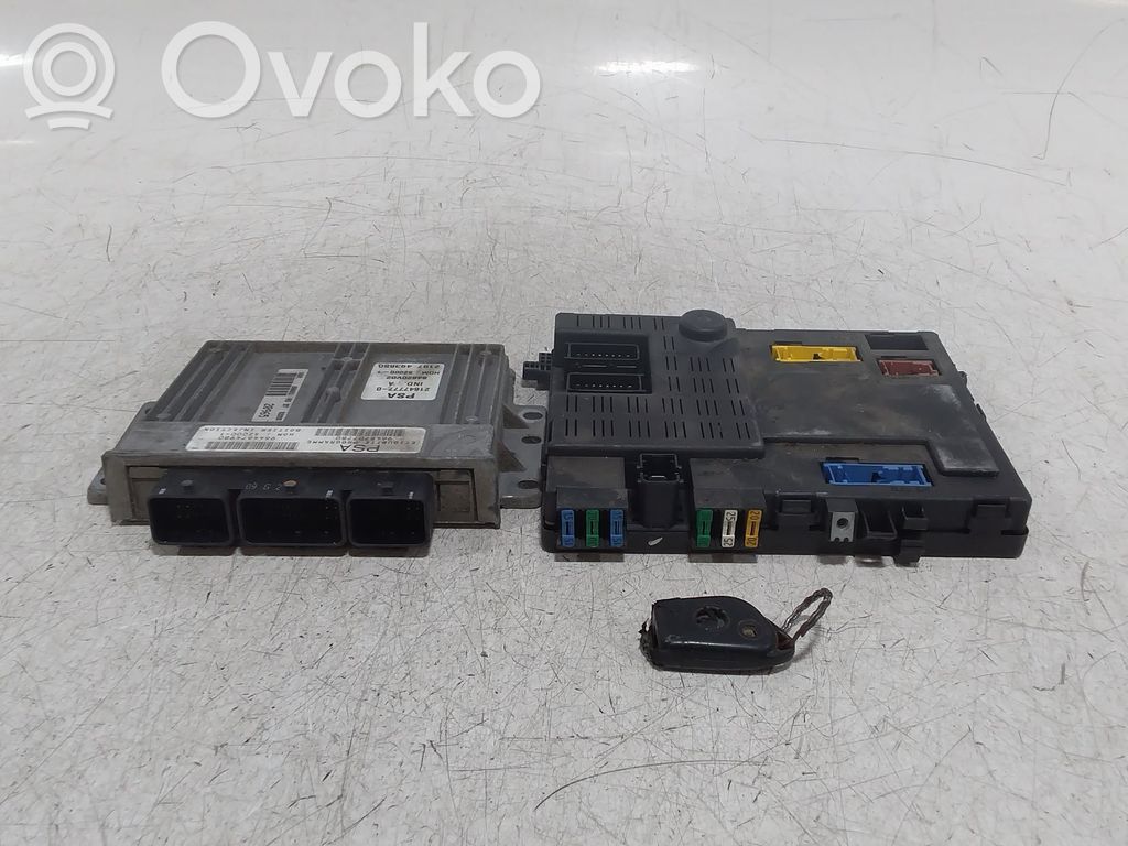 Citroen Xsara Picasso Engine ECU kit and lock set 