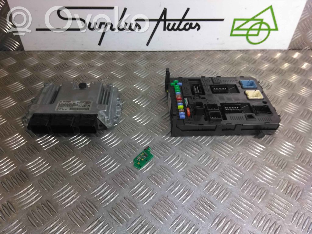 Peugeot 3008 I Engine ECU kit and lock set 