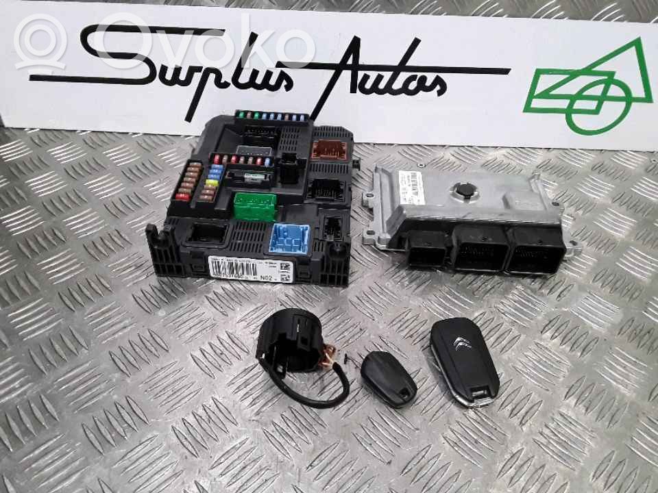Engine ECU kit and lock set   1613964480,20191385,4634285,VDMS13