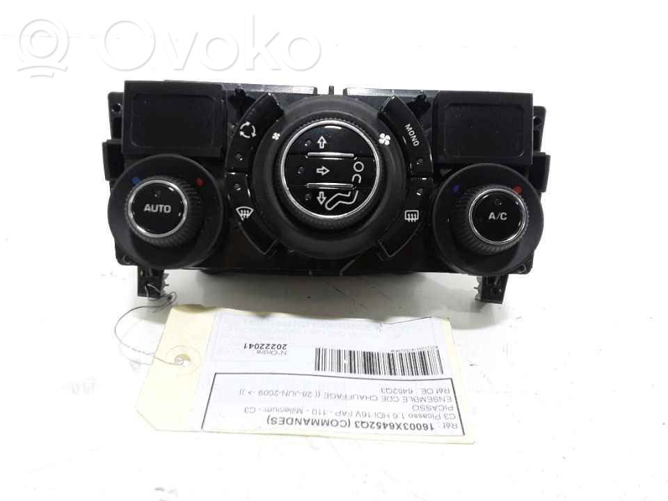 Citroen C3 Picasso Panel klimatyzacji 
