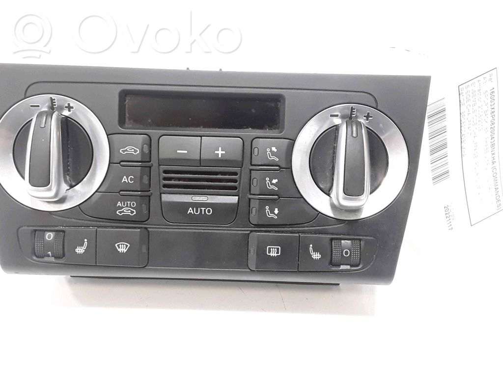 Audi A3 S3 8L Panel klimatyzacji 