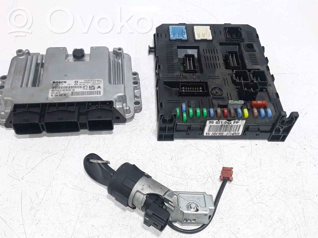 Citroen C5 Kit cu ECU motor și set închidere uși 