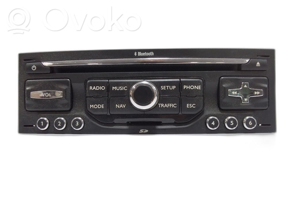 Peugeot 207 Panel / Radioodtwarzacz CD/DVD/GPS 