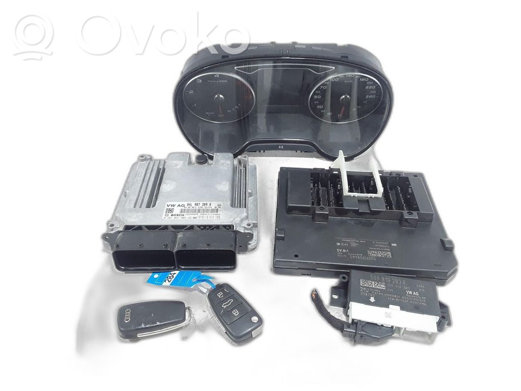 Audi A3 S3 8L Engine ECU kit and lock set 
