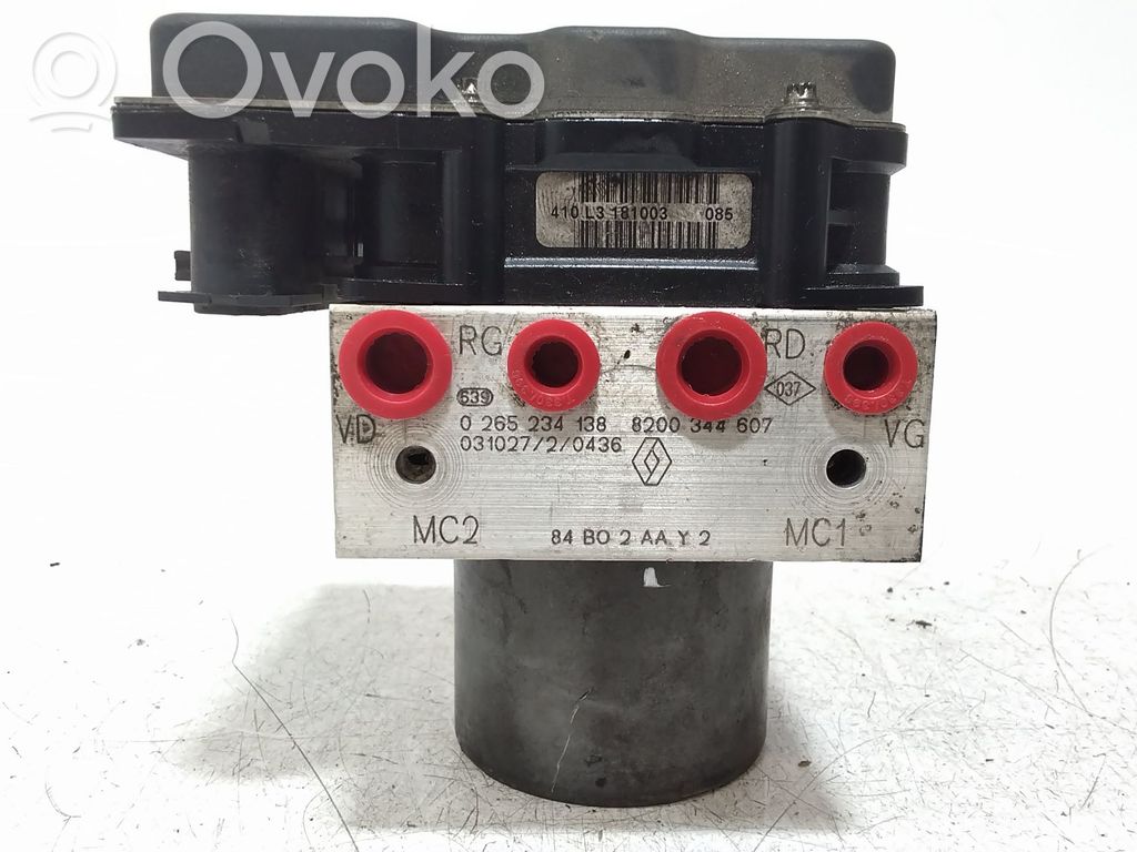 ABS-pumppu   8200344607,0265234138,20260235,30536411,VDMS13