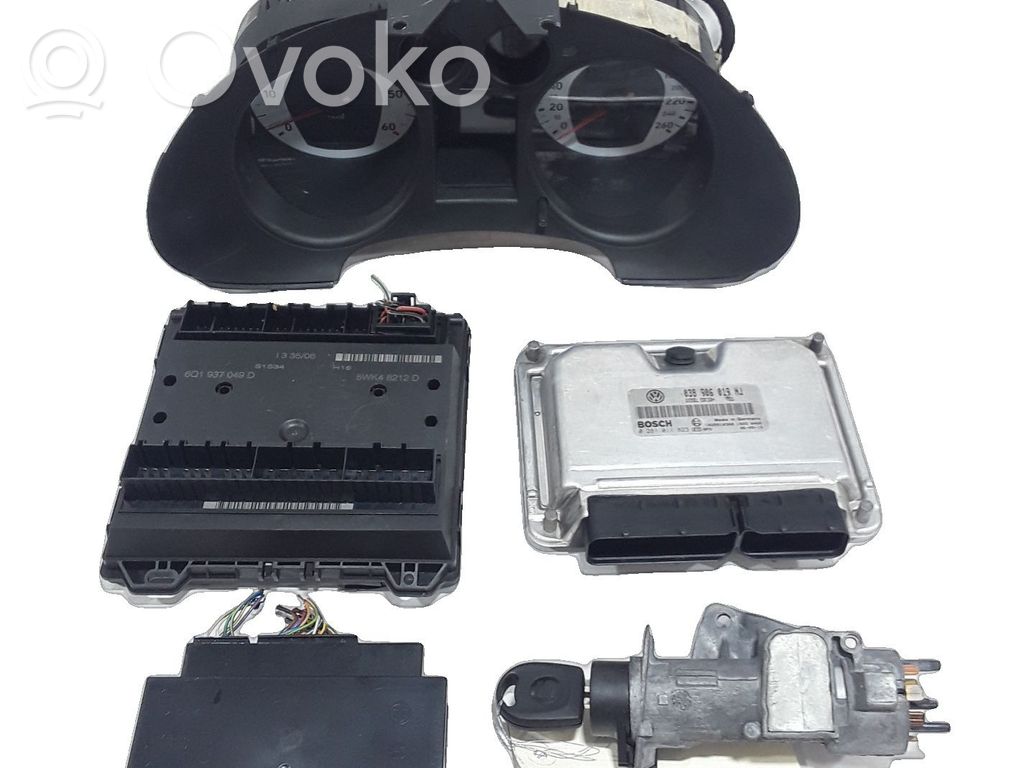 Seat Ibiza III (6L) Engine ECU kit and lock set 