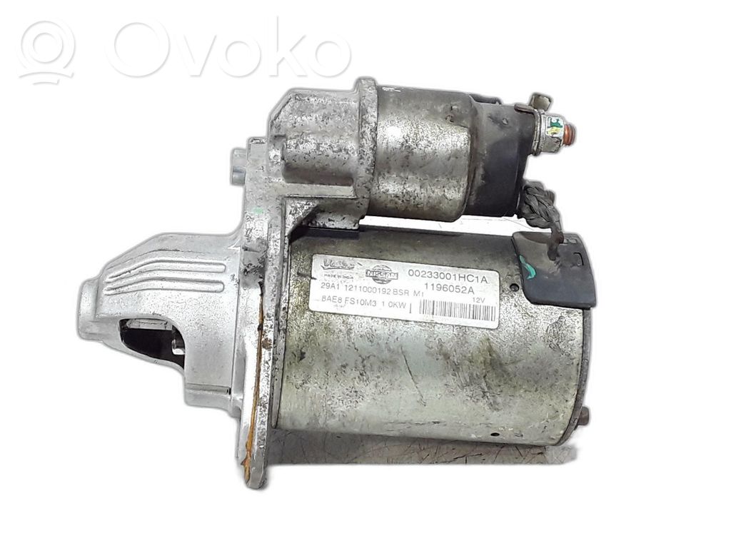 Nissan Micra Motor de arranque 