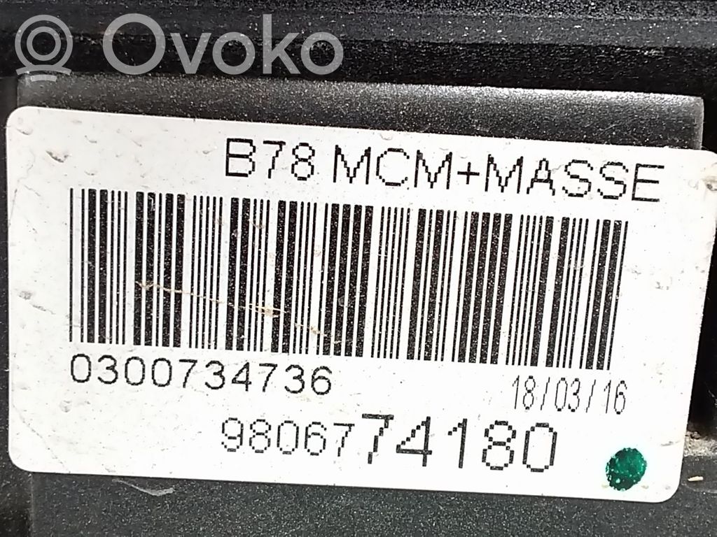 Citroen C4 Grand Picasso Selector caja de cambios
