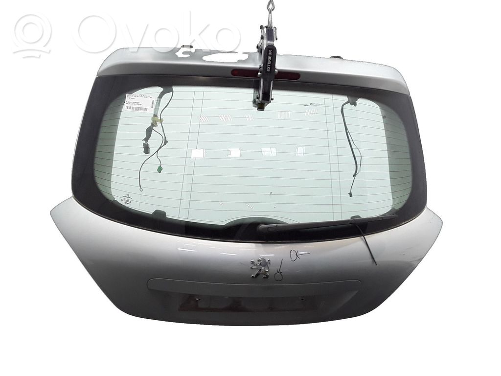 Peugeot 207 Tylna klapa bagażnika 