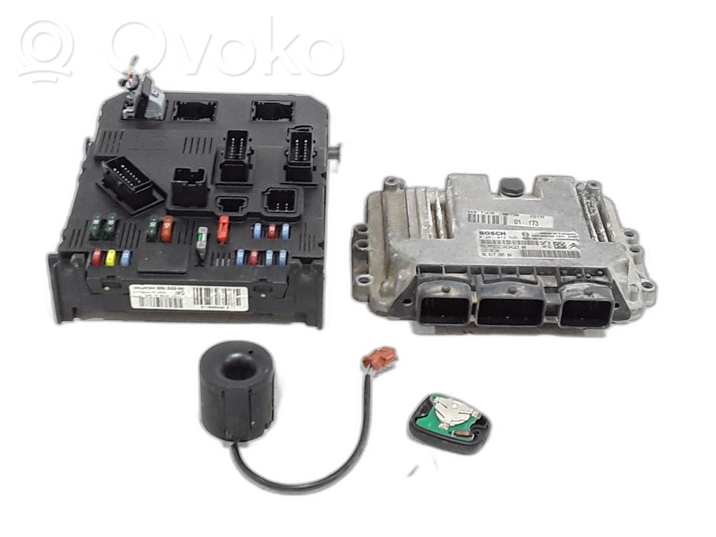 Peugeot 206 Kit centralina motore ECU e serratura