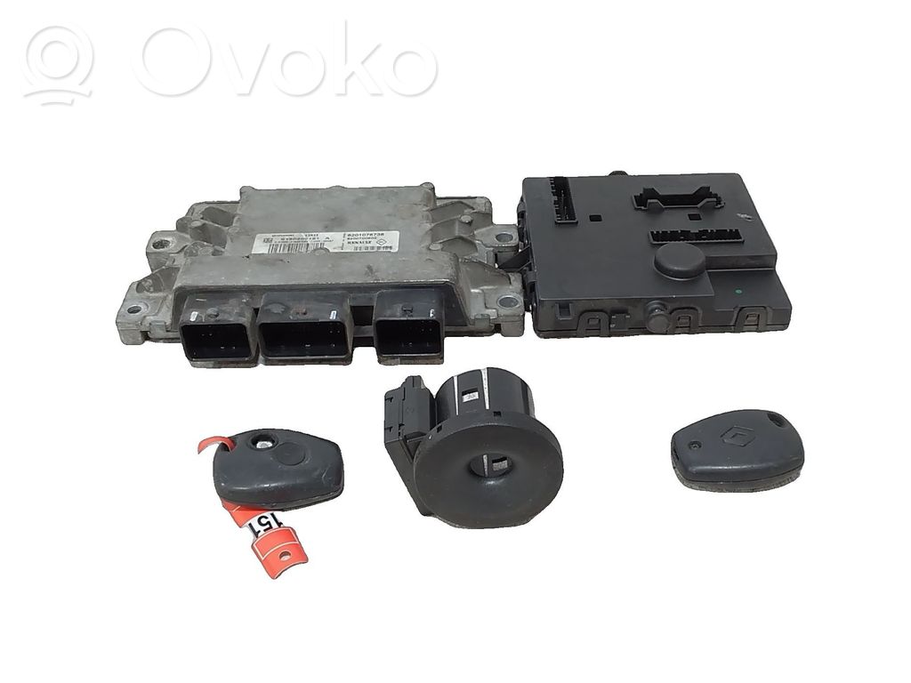 Renault Twingo II Engine ECU kit and lock set
