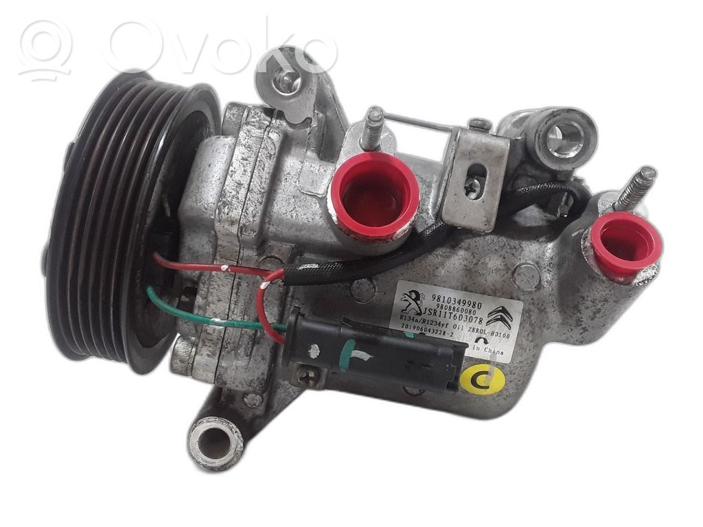 Peugeot 208 I Compressore aria condizionata (A/C) (pompa)