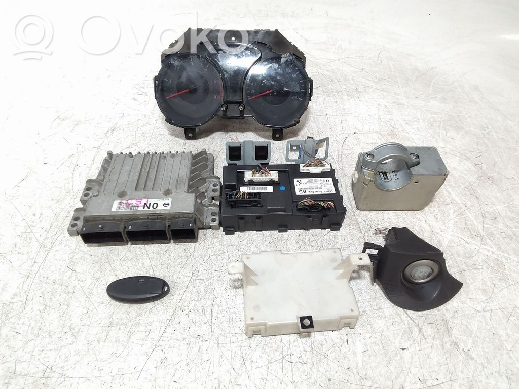 Nissan Juke I F15 Aizdedzes ECU komplekts 