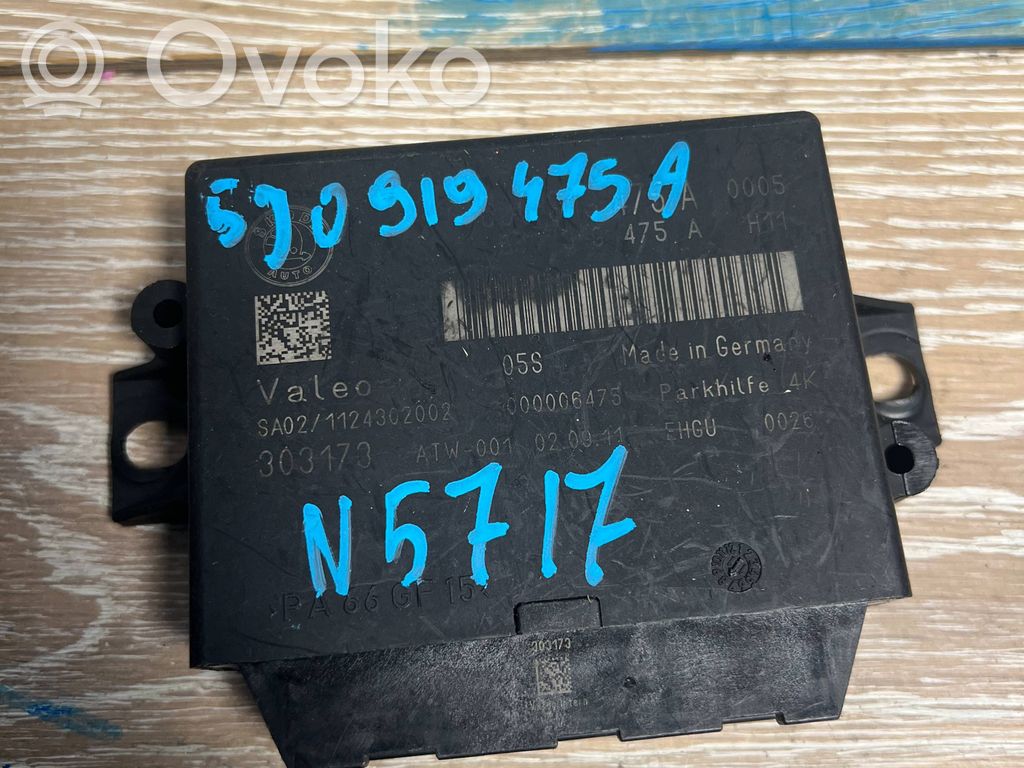 Skoda Yeti (5L) Unitate/modul de comandă parcare PDC 
