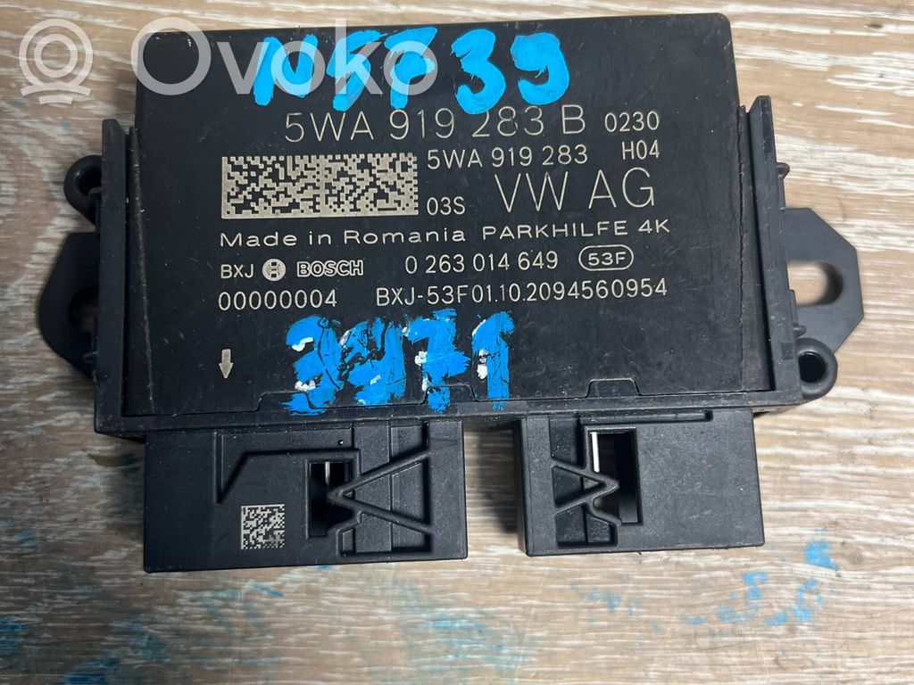 Audi A3 8Y Sterownik / Moduł parkowania PDC 