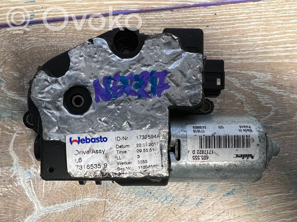 BMW 5 F10 F11 Motore/attuatore 