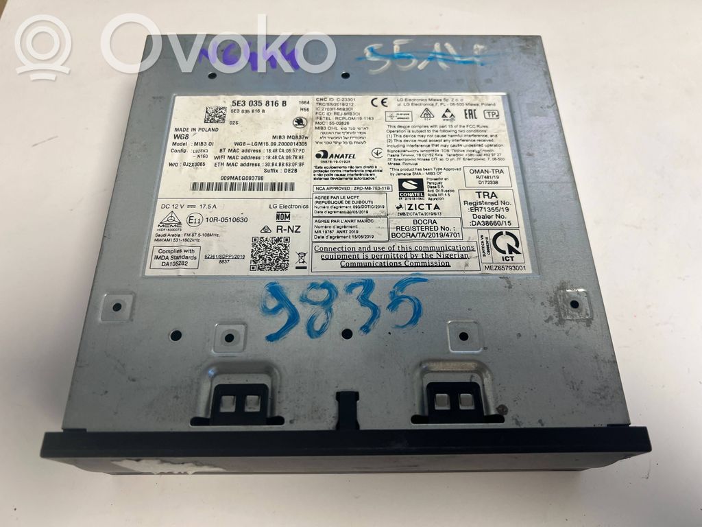 Skoda Octavia Mk4 CD / DVD Navigation 