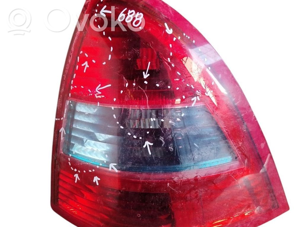 Citroen Berlingo Rear/tail lights 