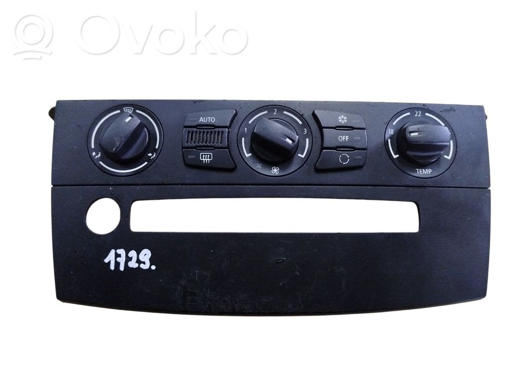 BMW 5 E60 E61 Climate control unit 