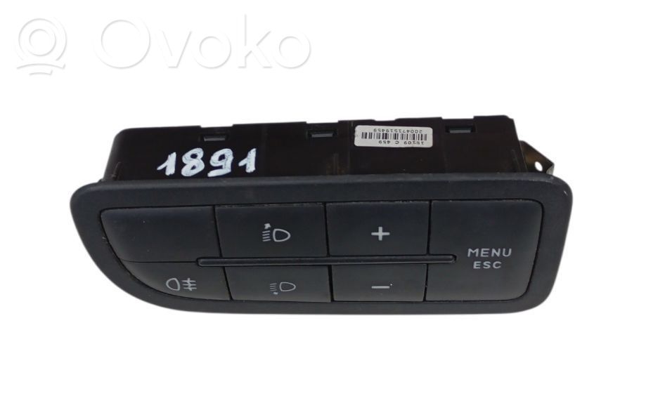 Fiat Punto (188) Bouton commande réglage hauteur de phares 