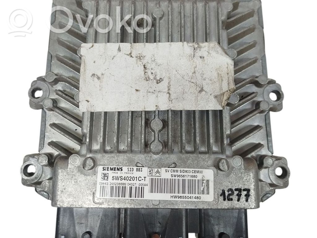 Citroen C4 I Engine control unit/module 